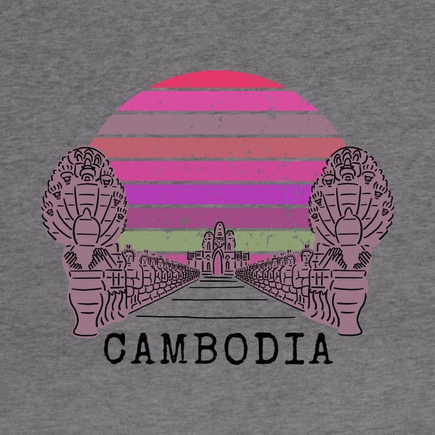 Angkor Thom Majesty: Cambodia's Ancient Wonder -- Purple Edition by CuteBotss